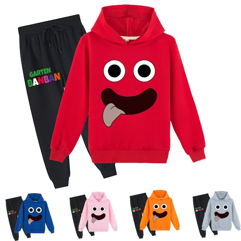 Garten of Banban 2023 New Autumn Children's Clothing Cartoon Garten of Banban Hoodie Sweatshirt + Trousers Set Two-piece Set
Garten of Banban 2023 New Autumn Children's Clothing Cartoon Garten of Banban Hoodie Sweatshirt + Trousers Set Two-piece Set