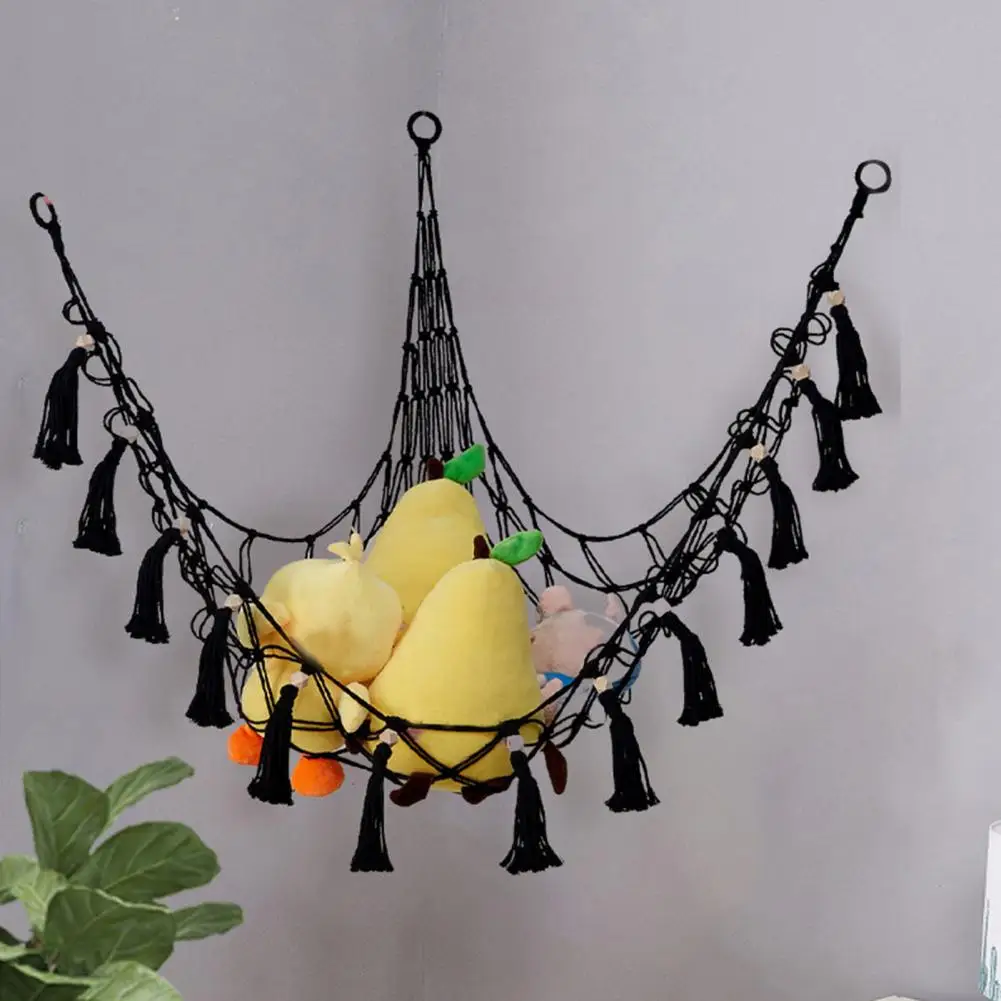 Storage Net Hand-woven Cotton Rope Maximize Space Neatly Store Strong Load Capacity Triangular Stuffed Animal Hammock
Storage Net Hand-woven Cotton Rope Maximize Space Neatly Store Strong Load Capacity Triangular Stuffed Animal Hammock
