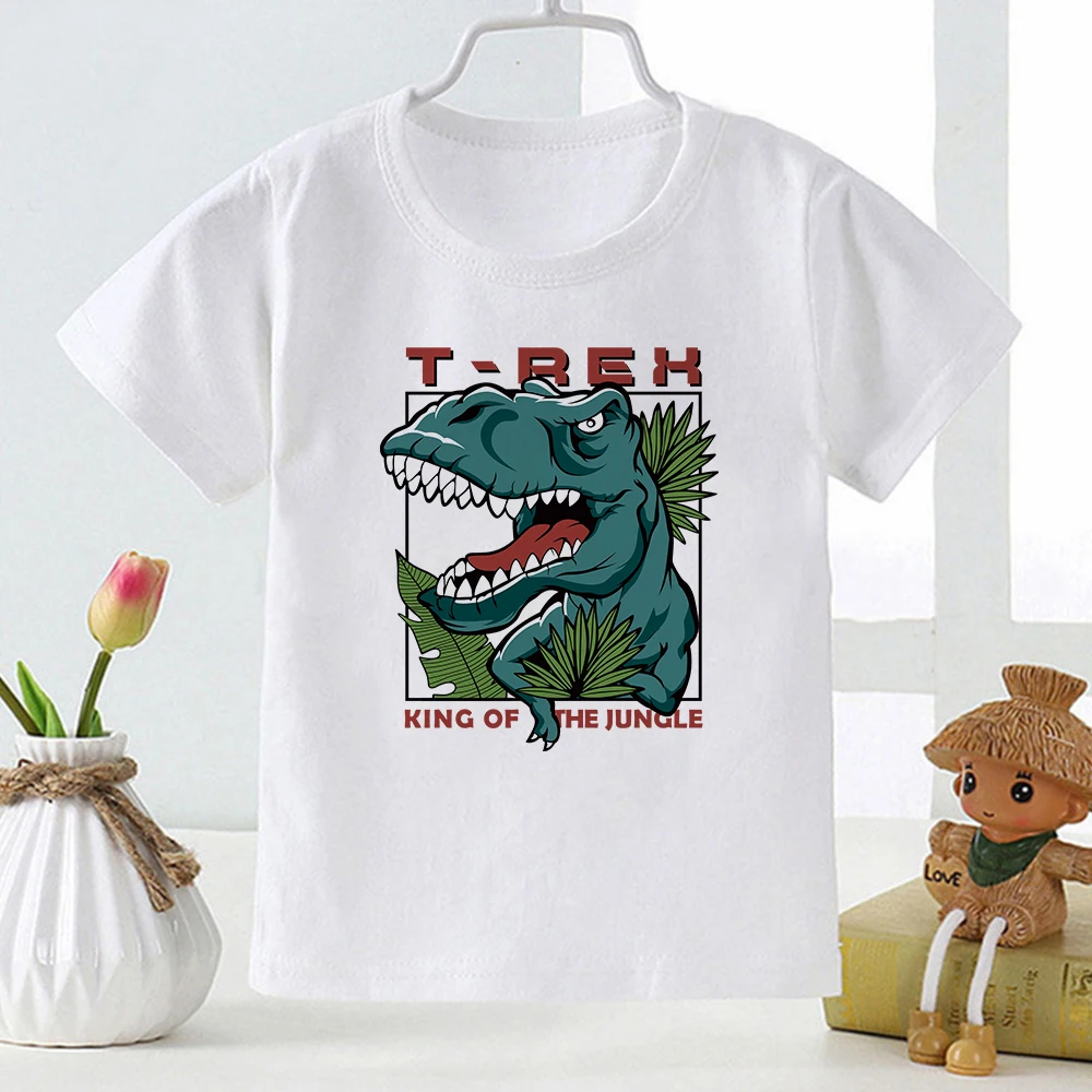 T-rex Print Hipster Boys T-shirt 2023 Summer Fashion Versatile Hot Sale Kids Clothes O-neck Black Tops Toddler Tees Streetwear
T-rex Print Hipster Boys T-shirt 2023 Summer Fashion Versatile Hot Sale Kids Clothes O-neck Black Tops Toddler Tees Streetwear