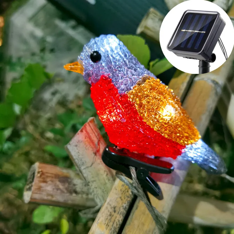 2.5m Solar Bird LED String Lights Outdoor Waterproof Christmas Tree Decoration Lights for Garden Patio Holiday Lights
2.5m Solar Bird LED String Lights Outdoor Waterproof Christmas Tree Decoration Lights for Garden Patio Holiday Lights