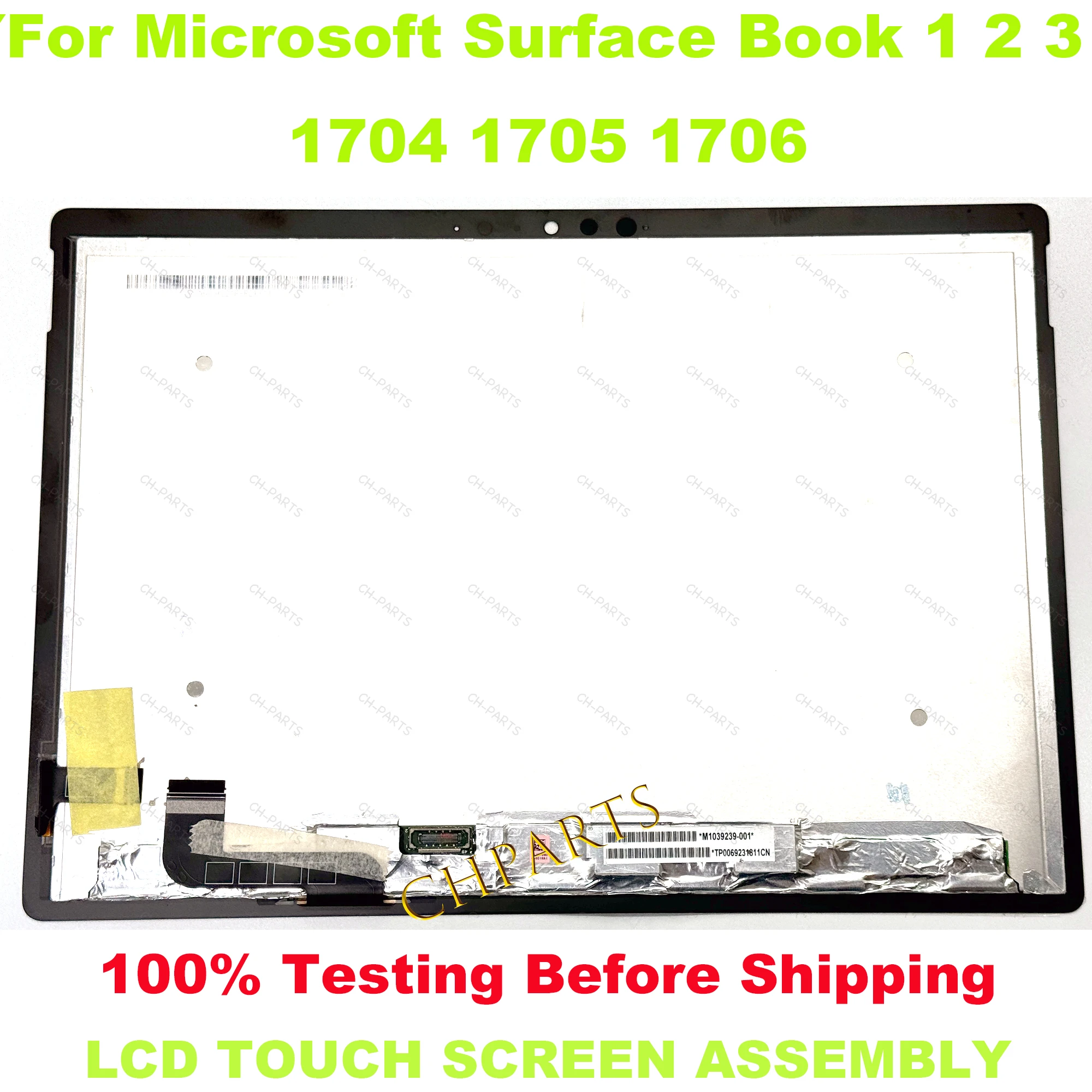 ЖК-дисплей 13,5 дюйма для Microsoft Surface Book 1, 2, 3, 1703, 1704, 1705, 1706, ЖК-дисплей, сенсорный экран, дигитайзер, стекло в сборе, запасные части
ЖК-дисплей 13,5 дюйма для Microsoft Surface Book 1, 2, 3, 1703, 1704, 1705, 1706, ЖК-дисплей, сенсорный экран, дигитайзер, стекло в сборе, запасные части