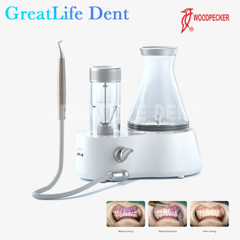 GreatLife Dent Dental Scaler 2 in 1 Supragingival Sandblasting Machine Scaler Dental Air Polisher Scaler
GreatLife Dent Dental Scaler 2 in 1 Supragingival Sandblasting Machine Scaler Dental Air Polisher Scaler
