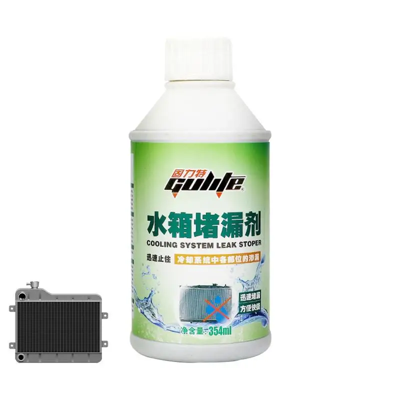 Radiator Stop Leak Liquid Seal 354ml Coolant Service Kit Universal Cooling System Cleaner Leaks On Hoses & Radiators Easy-to-Use
Radiator Stop Leak Liquid Seal 354ml Coolant Service Kit Universal Cooling System Cleaner Leaks On Hoses & Radiators Easy-to-Use