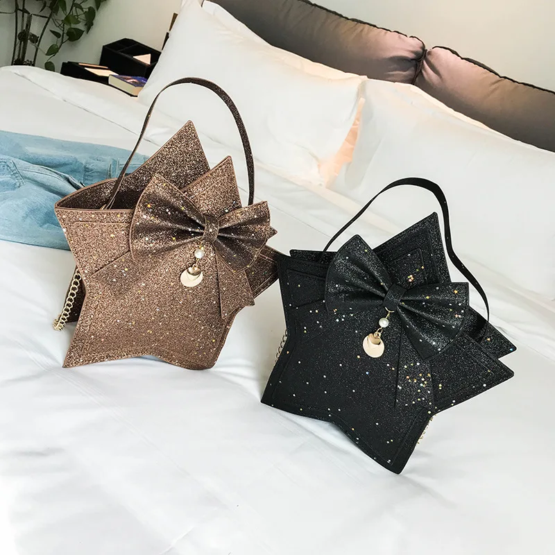 New Trend Bags Women's Handbags Lladies Shoulder Messenger Lleather Pentagram Sequin Chain Crossbody Small Square Bag
New Trend Bags Women's Handbags Lladies Shoulder Messenger Lleather Pentagram Sequin Chain Crossbody Small Square Bag