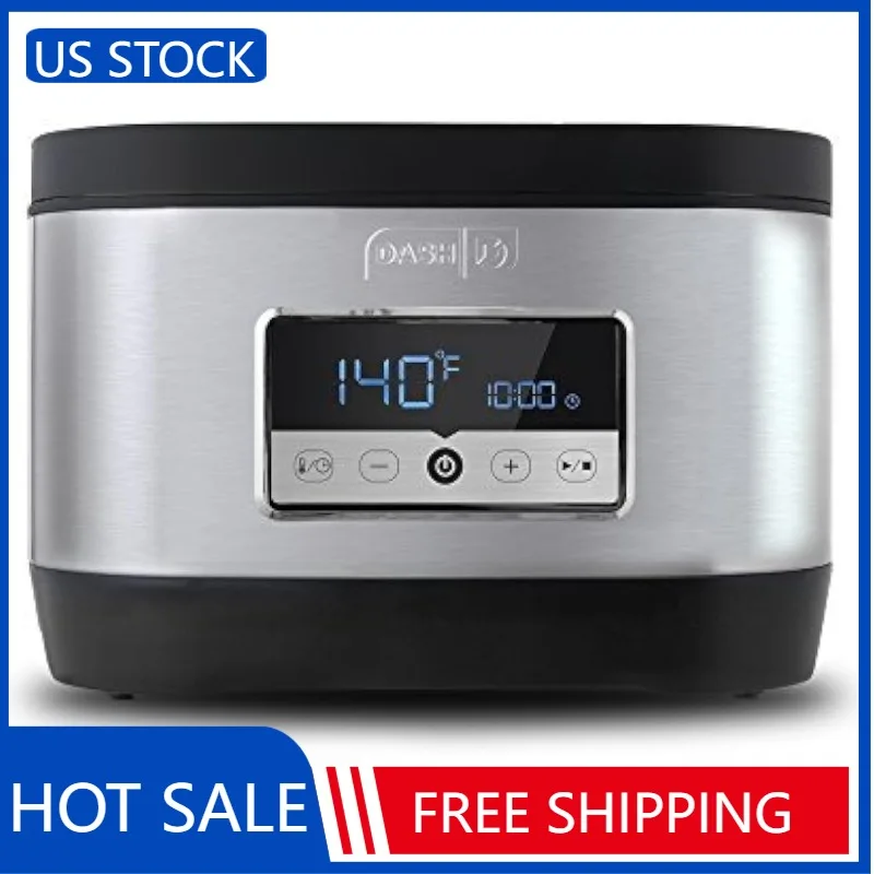 Chef Series Stainless Steel Sous Vide, Temperature Control For Steak/Poultry/Seafood/Vegetables
Chef Series Stainless Steel Sous Vide, Temperature Control For Steak/Poultry/Seafood/Vegetables