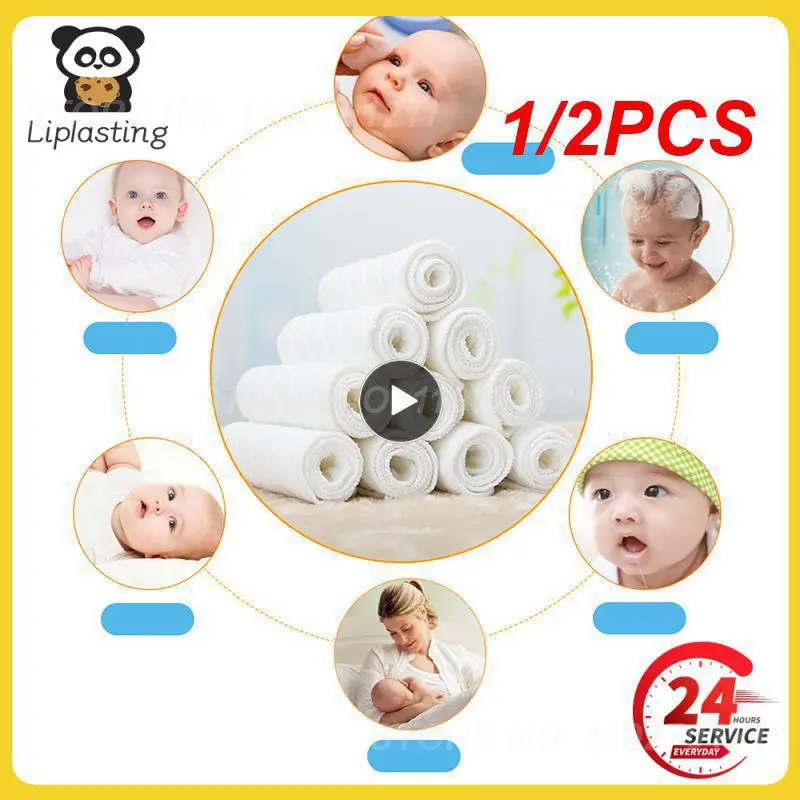 1/2PCS Baby Nappies Reusable Baby Infant Newborn Cloth Diaper Nappy Liners Insert 3 Layers Cotton Hot Sale
1/2PCS Baby Nappies Reusable Baby Infant Newborn Cloth Diaper Nappy Liners Insert 3 Layers Cotton Hot Sale