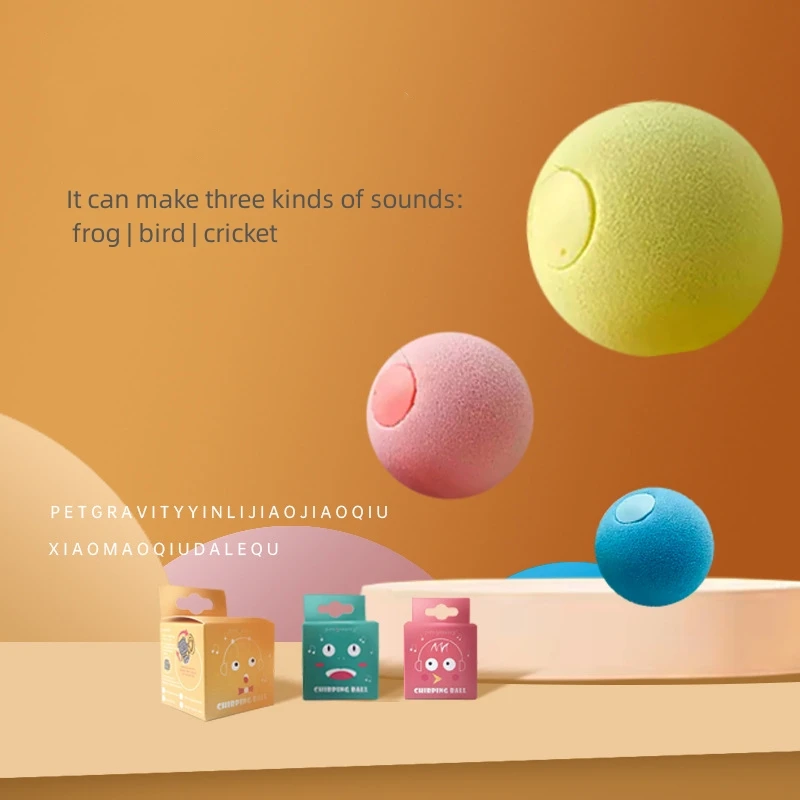 3 Colors Smart Cat Toy New Gravity Ball Touch Sound Cat Training Toy Catnip Interactive Ball Squeaky Toy Ball Cat Pet Supplies
3 Colors Smart Cat Toy New Gravity Ball Touch Sound Cat Training Toy Catnip Interactive Ball Squeaky Toy Ball Cat Pet Supplies