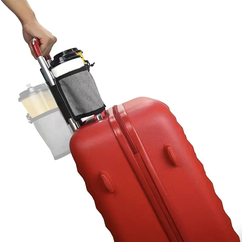 Дорожный держатель для чашки, прочная дорожная сумка для бутылки и напитков с открытой ручкой, подходит для всех ручек чемодана
Дорожный держатель для чашки, прочная дорожная сумка для бутылки и напитков с открытой ручкой, подходит для всех ручек чемодана