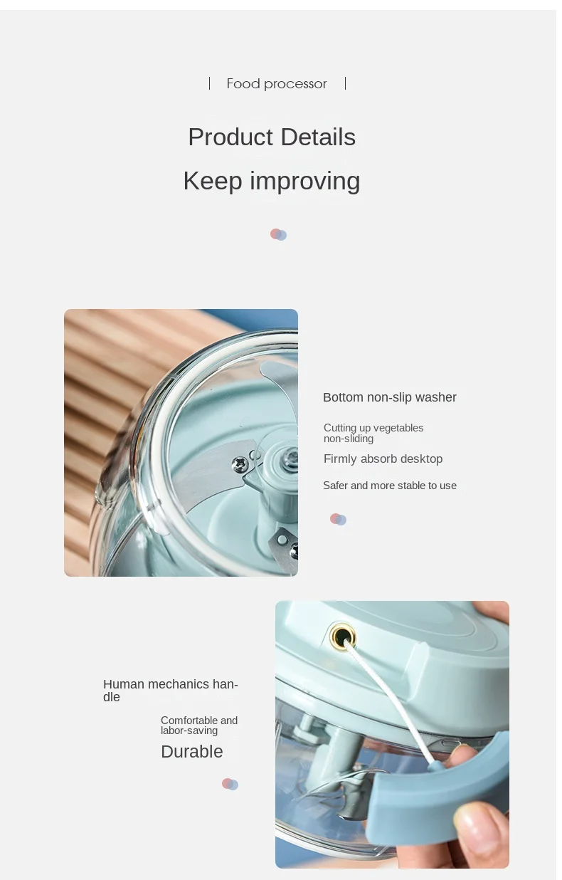 Juego de picadora de alimentos Manual de varios tamaños, picadora de verduras, ajo, cebolla, herramienta de corte manual, dispositivo procesador 24 Juego de picadora de alimentos Juego de picadora de alimentos Manual de varios tamaños, picadora de verduras, ajo, cebolla, herramienta de corte manual, dispositivo procesador » Juego de picadora de alimentos
