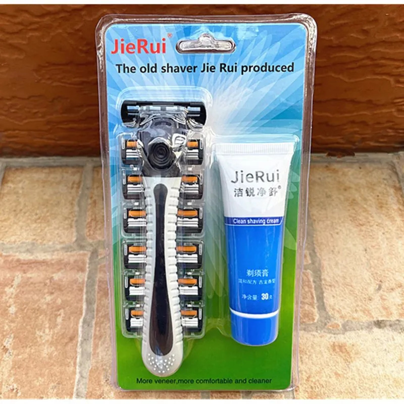 3 layer Shaving Manual Blade Men Shaver Replacement Blade Shaver Set Woman Hand Shaver Blade Razor Shaving Knife Face Beard
3 layer Shaving Manual Blade Men Shaver Replacement Blade Shaver Set Woman Hand Shaver Blade Razor Shaving Knife Face Beard