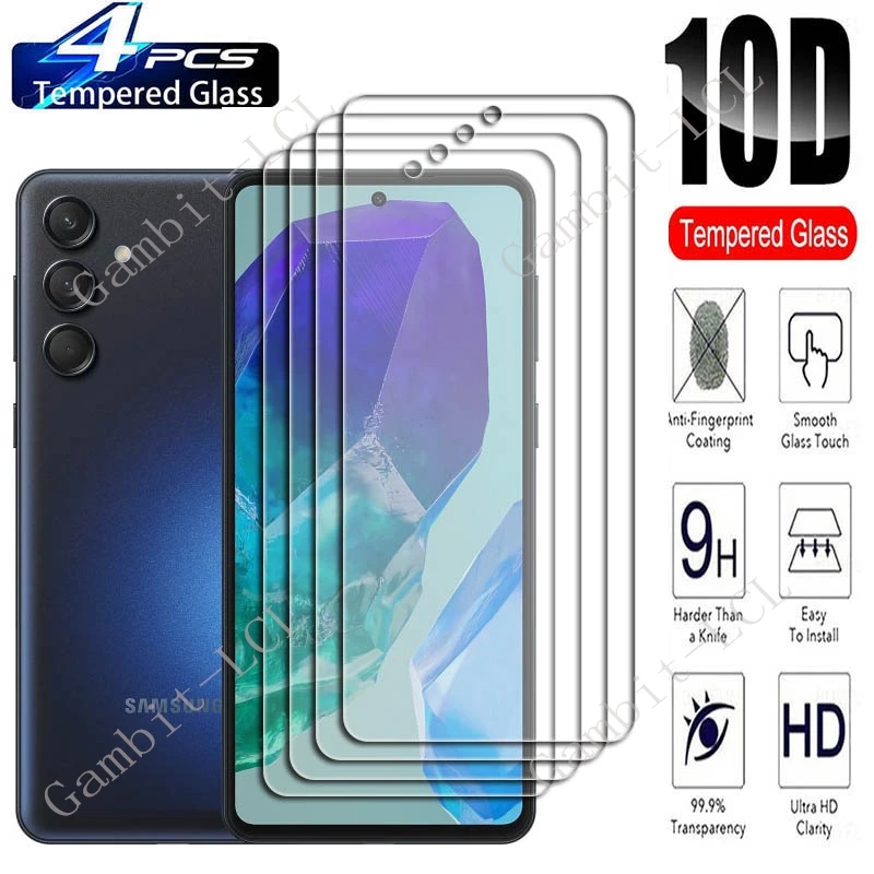 4PCS For Samsung Galaxy M55 5G 6.7" Screen Protective Tempered Glass ON GalaxyM55 SM-M556B Protection Cover Film
4PCS For Samsung Galaxy M55 5G 6.7" Screen Protective Tempered Glass ON GalaxyM55 SM-M556B Protection Cover Film