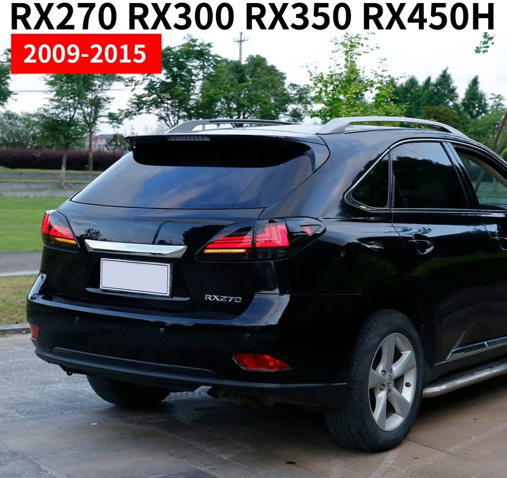 For Lexus RX270 RX300 RX350 RX450H Taillights 2009-2015 Running light Turn Signal Brake light Stop light LED Tail Lamp Assembly
For Lexus RX270 RX300 RX350 RX450H Taillights 2009-2015 Running light Turn Signal Brake light Stop light LED Tail Lamp Assembly