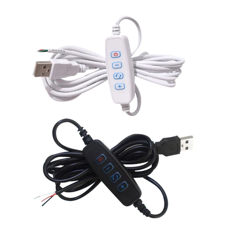 DC5V USB LED Dimmer Extension Cable Dimming Controller for LED Light Bulb Lamps Drop Shipping
DC5V USB LED Dimmer Extension Cable Dimming Controller for LED Light Bulb Lamps Drop Shipping