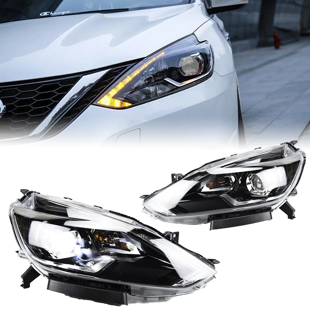 Автомобильные фары для Nissan Sylphy 2016-2019 Sentra DRL Hella светодиодный Bi, ксеноновая лампа, противотуманные фары, автомобильный аксессуар, передняя фара
Автомобильные фары для Nissan Sylphy 2016-2019 Sentra DRL Hella светодиодный Bi, ксеноновая лампа, противотуманные фары, автомобильный аксессуар, передняя фара