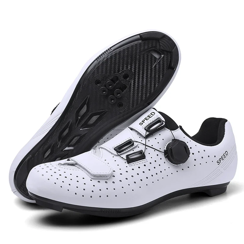 

Cycling Sneaker Mtb Men Self-Locking Cleats Racing Road Bike Shoes Speed Flat Sneakers Women Bicycle SPD Mountain Cycling Shoes