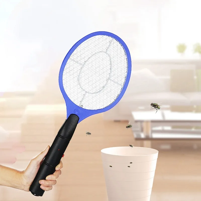 

Mosquito Killer Electric Fly Swatter Pest Repeller Bug Zapper Racket Kills Electric Mosquito Anti Fly Long Handle for Room