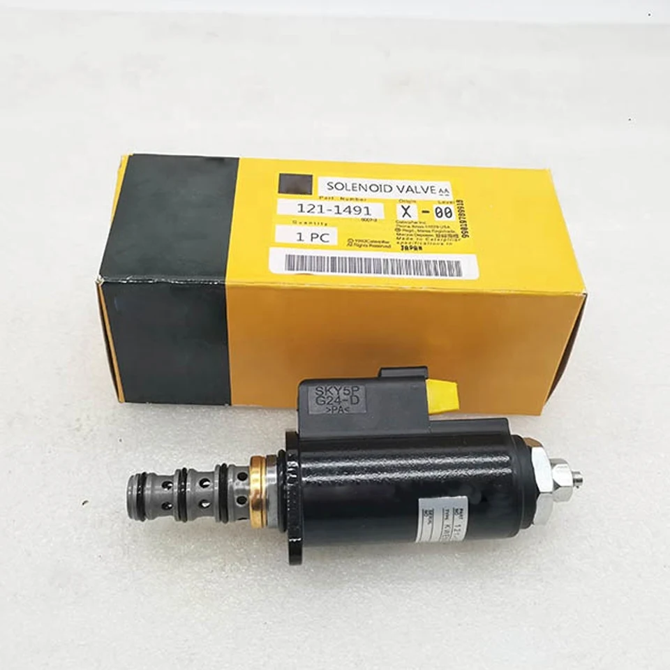 Excavator Electric Parts for CAT E307B E312B E320B E320C E320D E325B solenoid valve 121-1491 KWE5K-31/G24DA30 Excavator solenoid
Excavator Electric Parts for CAT E307B E312B E320B E320C E320D E325B solenoid valve 121-1491 KWE5K-31/G24DA30 Excavator solenoid