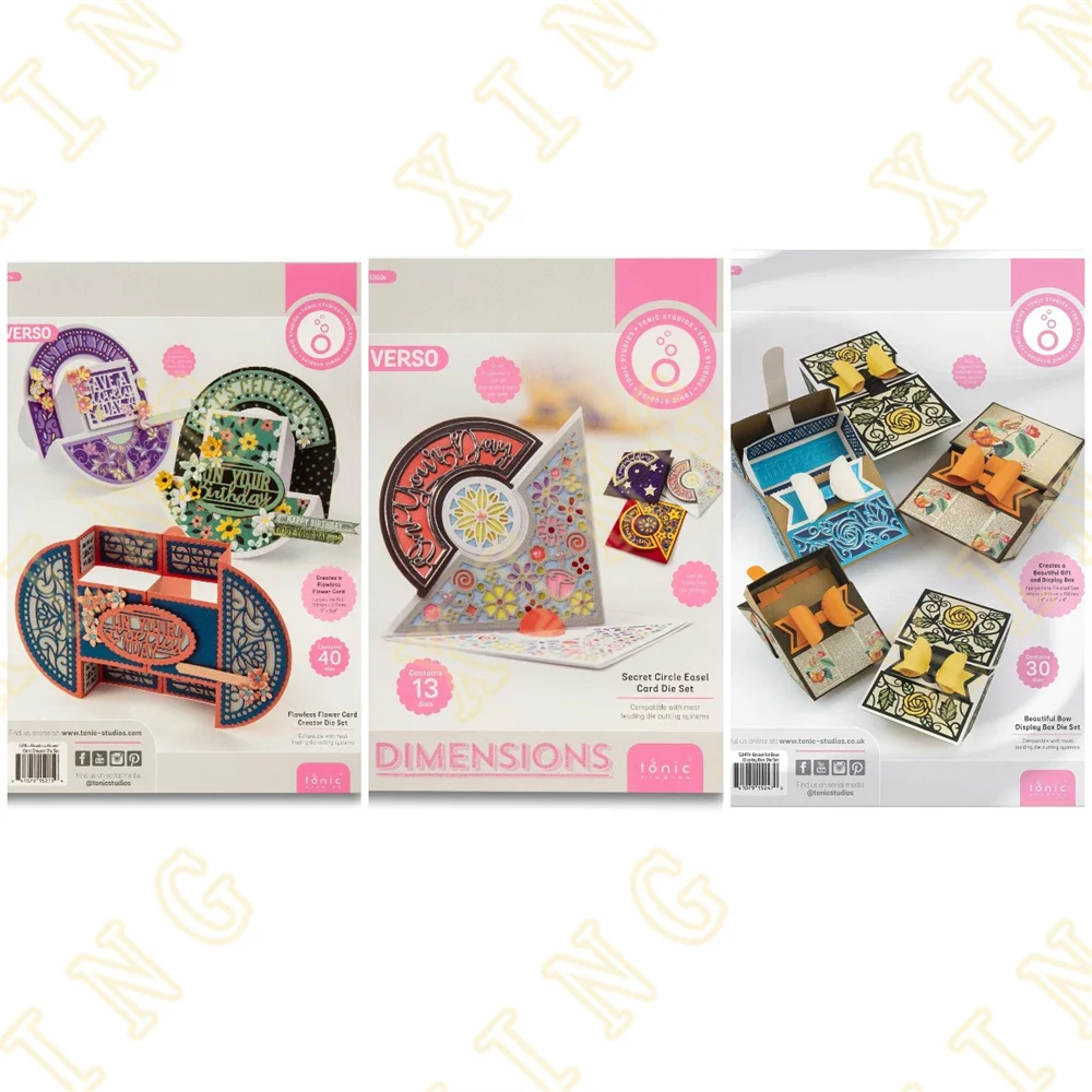 Bow Display Box Rocker Card 2023 New Metal Cutting Dies Scrapbook Diary Decoration Stencil Embossing Template DIY Greeting Card
Bow Display Box Rocker Card 2023 New Metal Cutting Dies Scrapbook Diary Decoration Stencil Embossing Template DIY Greeting Card
