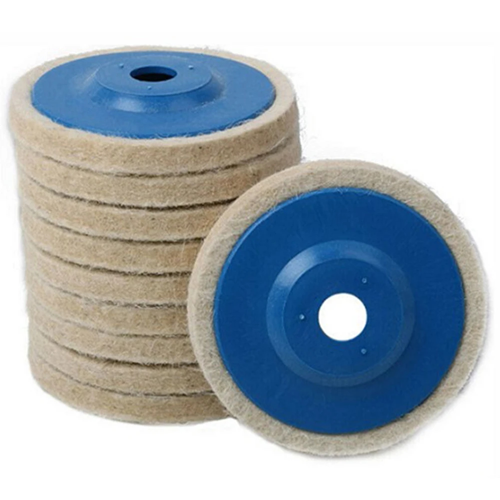 10pcs 100mm Wool Polishing Wheel Buffing Angle Grinder Wheels Felt Polishing Disc Pad For Metal Marble Glass Ceramics
10pcs 100mm Wool Polishing Wheel Buffing Angle Grinder Wheels Felt Polishing Disc Pad For Metal Marble Glass Ceramics