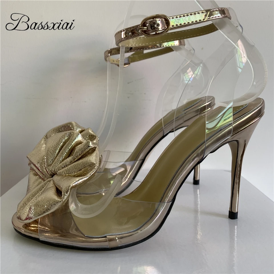 Bling Glitter Flower Decor Sandals For Girls Women Stiletto Heel PVC Transparent Ankle Strappy Summer Shoes Woman
Bling Glitter Flower Decor Sandals For Girls Women Stiletto Heel PVC Transparent Ankle Strappy Summer Shoes Woman