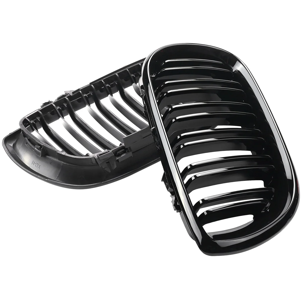 2Pcs Car Style Gloss Black Front Kidney Double Slat Grill Grille for BMW E46 4 Door 4D 3 Series 2002-2005
2Pcs Car Style Gloss Black Front Kidney Double Slat Grill Grille for BMW E46 4 Door 4D 3 Series 2002-2005