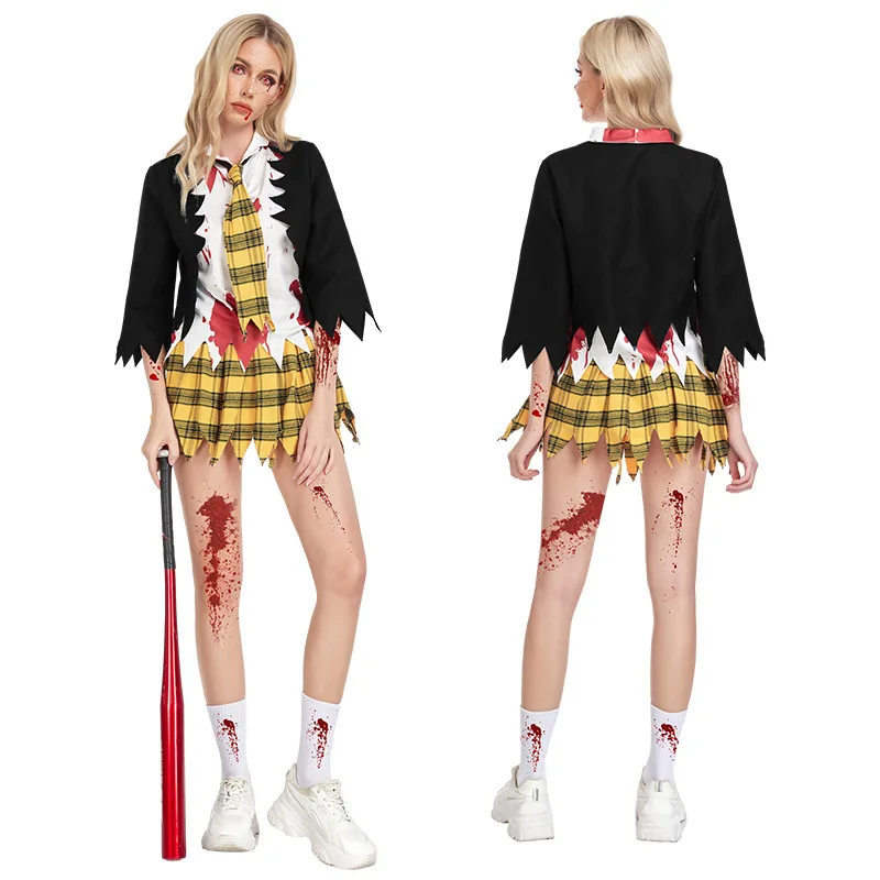 2023 New Halloween Vampire Uniform Adult Women Coat Skirt Shirt Set Jk School Cosplay Costumes Carnival Party Clothing
2023 New Halloween Vampire Uniform Adult Women Coat Skirt Shirt Set Jk School Cosplay Costumes Carnival Party Clothing