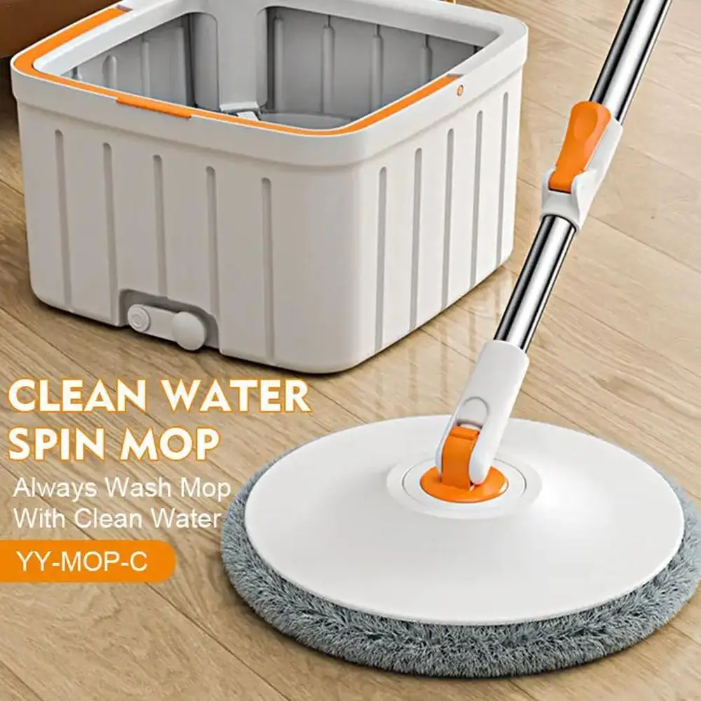 Mops With Bucket 360 Spin Clear Water Separation Floor Cleaning Mop Set Lazy No Hand-Washing Squeeze Automatic Dewatering Broom
Mops With Bucket 360 Spin Clear Water Separation Floor Cleaning Mop Set Lazy No Hand-Washing Squeeze Automatic Dewatering Broom