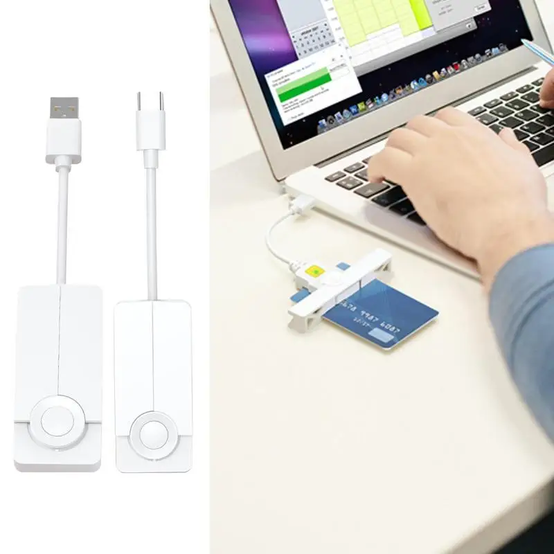 USB CAC Reader USB C Foldable Portable CAC Reader USB C CAC Reader For Home Financial Win Linux Government
USB CAC Reader USB C Foldable Portable CAC Reader USB C CAC Reader For Home Financial Win Linux Government