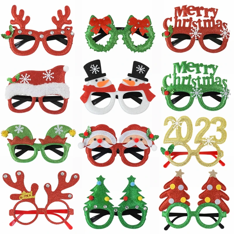 1Pc Christmas Glasses Cute Santa Claus Xmas Tree Elk Glasses Photo Props Christmas New Year Party Gift Decoration 2023 Navidad
1Pc Christmas Glasses Cute Santa Claus Xmas Tree Elk Glasses Photo Props Christmas New Year Party Gift Decoration 2023 Navidad