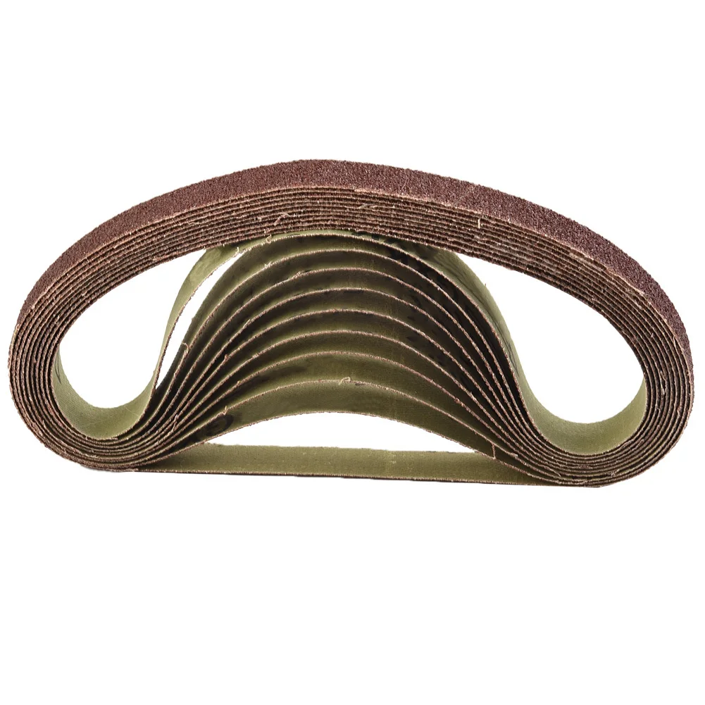 10 Pcs 15*452mm Sanding Belt 60-120-240-400-600 Grit For M10 Sander Adapter Polishing Machine Metallurgy Machinery Shipbuilding
10 Pcs 15*452mm Sanding Belt 60-120-240-400-600 Grit For M10 Sander Adapter Polishing Machine Metallurgy Machinery Shipbuilding