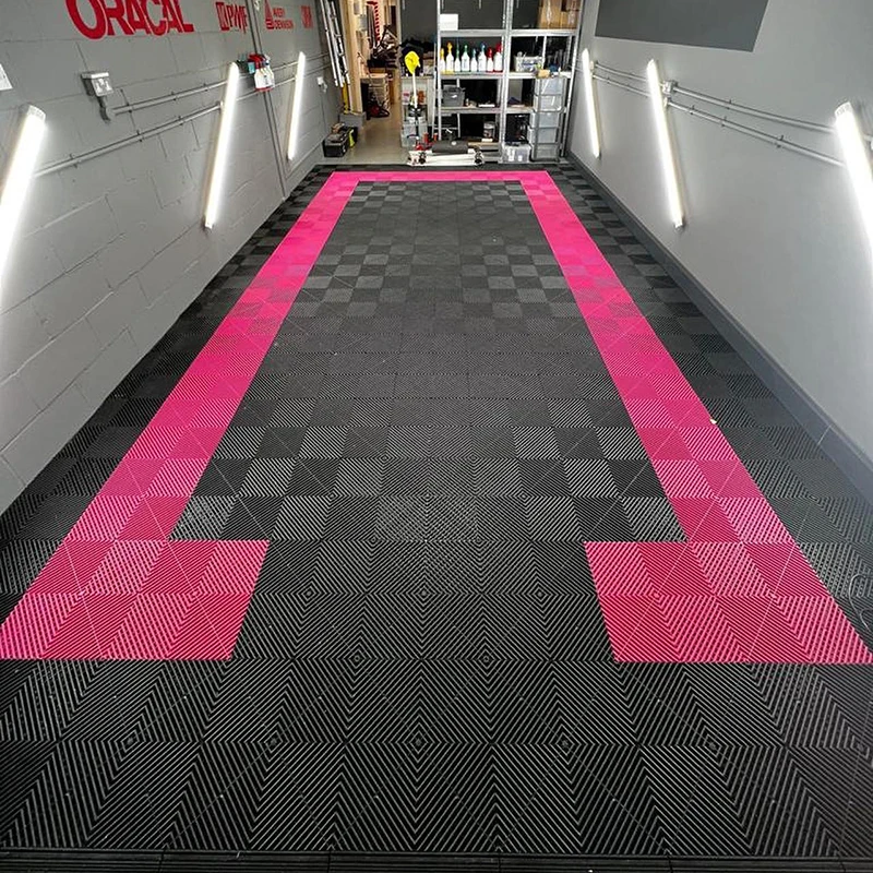 

Vinyl Flooring Wholesale Rigid Plastic Flooring Interlocking Tiles For Warehouse Garage Tiles Event Floor Car Garage