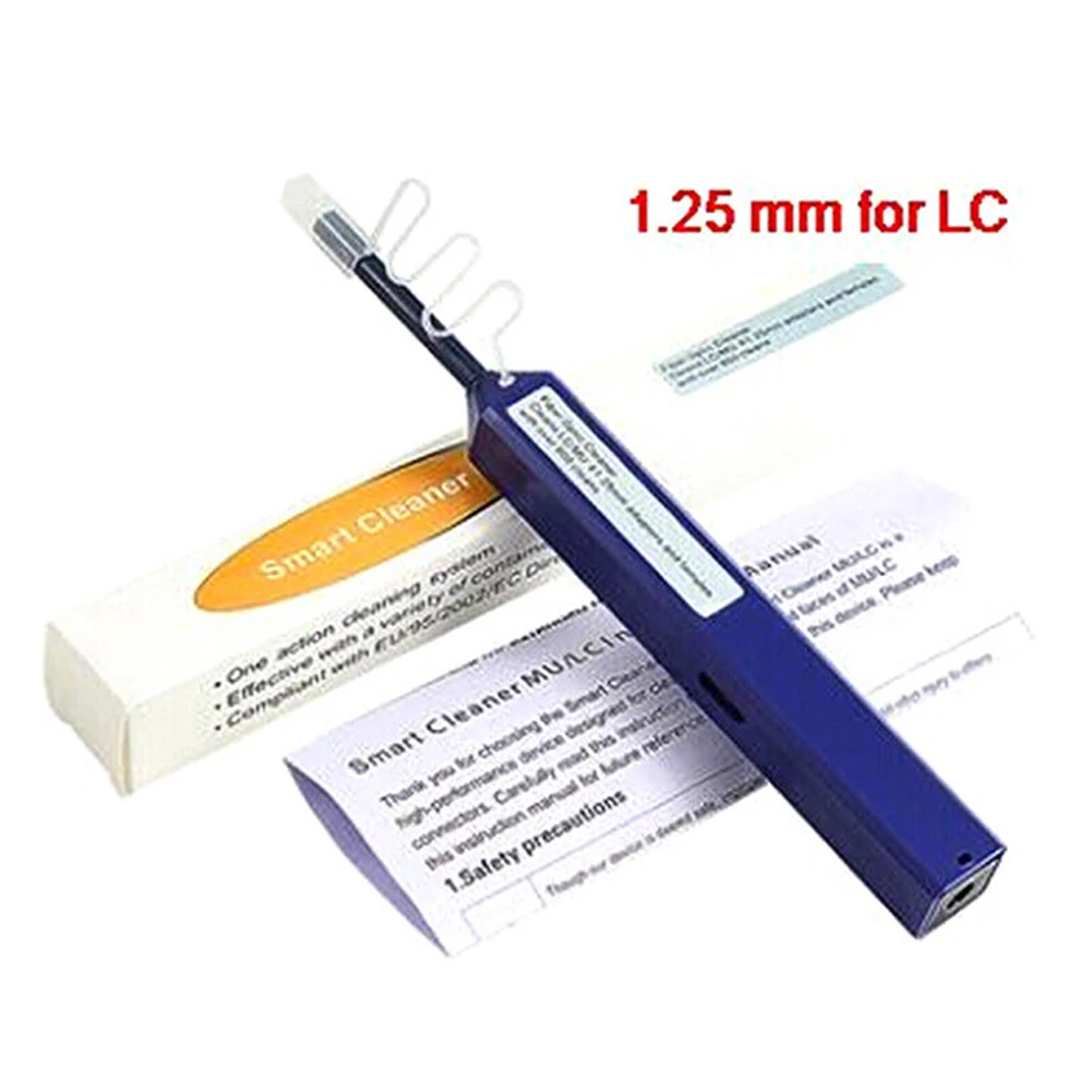 Durable Fiber Cleaning Pen Optical Fiber 1.25mm Fiber Cleaning Pen Fiber Endface Cleaning LC Fiber Cleaning Pen
Durable Fiber Cleaning Pen Optical Fiber 1.25mm Fiber Cleaning Pen Fiber Endface Cleaning LC Fiber Cleaning Pen
