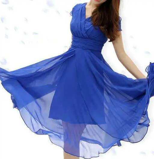 Women's Fashion Chiffon royalblue Elegant Off Shoulder Long Dresses Long Sleeve Slim Waist loose
Women's Fashion Chiffon royalblue Elegant Off Shoulder Long Dresses Long Sleeve Slim Waist loose