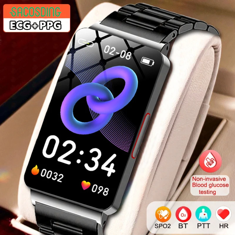 2023 New Blood Glucose Monitor Watch Men Women ECG+PPG Blood Pressure Measurement Thermometer Waterproof Ladies watch
2023 New Blood Glucose Monitor Watch Men Women ECG+PPG Blood Pressure Measurement Thermometer Waterproof Ladies watch
