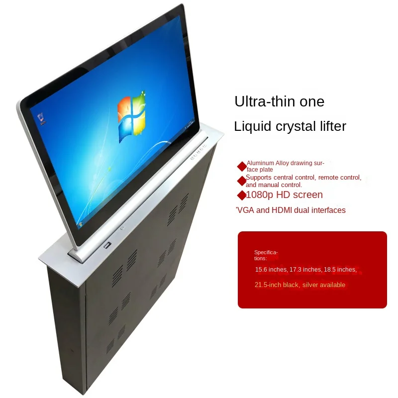 

Ultra-Thin LCD Lifter 18.5-Inch 21.5 Microphone Paperless Touch Screen Lifter