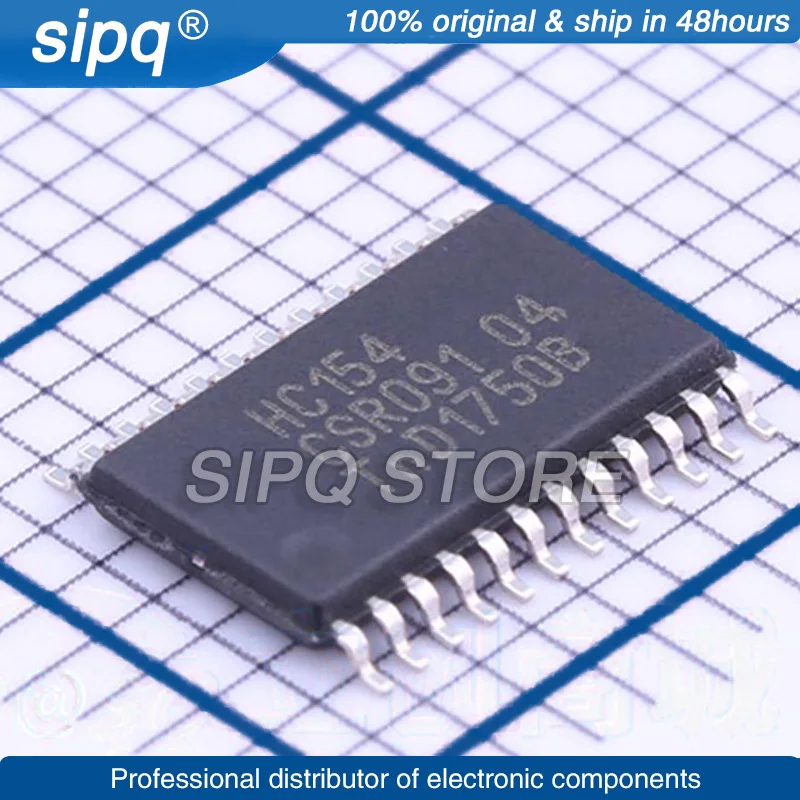 10PCS/LOT 74HC154PW,118 74HC154PW TSSOP-24 Brand New and Original In Stock Authentic Product
10PCS/LOT 74HC154PW,118 74HC154PW TSSOP-24 Brand New and Original In Stock Authentic Product