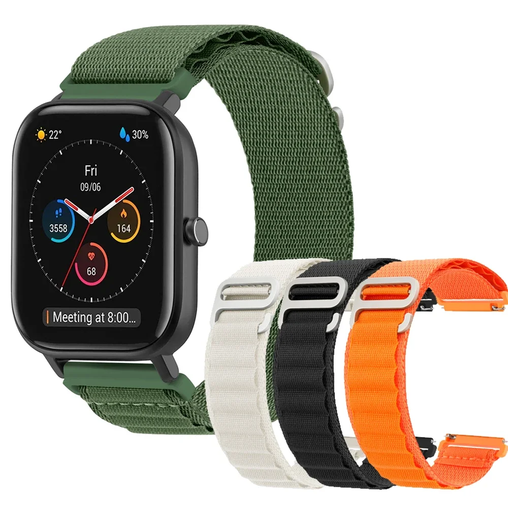 20mm 22mm Alpine Loop Band for Huami Amazfit GTS/GTR 42MM 47MM Strap Bracelet for Amazfit Bip S Lite/Bip U Pro Sport Watchband
20mm 22mm Alpine Loop Band for Huami Amazfit GTS/GTR 42MM 47MM Strap Bracelet for Amazfit Bip S Lite/Bip U Pro Sport Watchband