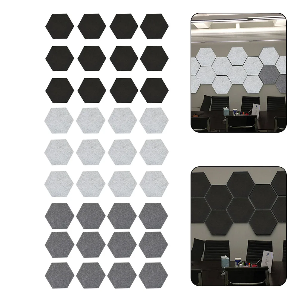 12PCS Hexagon Sound Absorbing Proofing Insulation For Recording Studio Acoustic Sound Absorption Studio Treatment Wall Panels
12PCS Hexagon Sound Absorbing Proofing Insulation For Recording Studio Acoustic Sound Absorption Studio Treatment Wall Panels