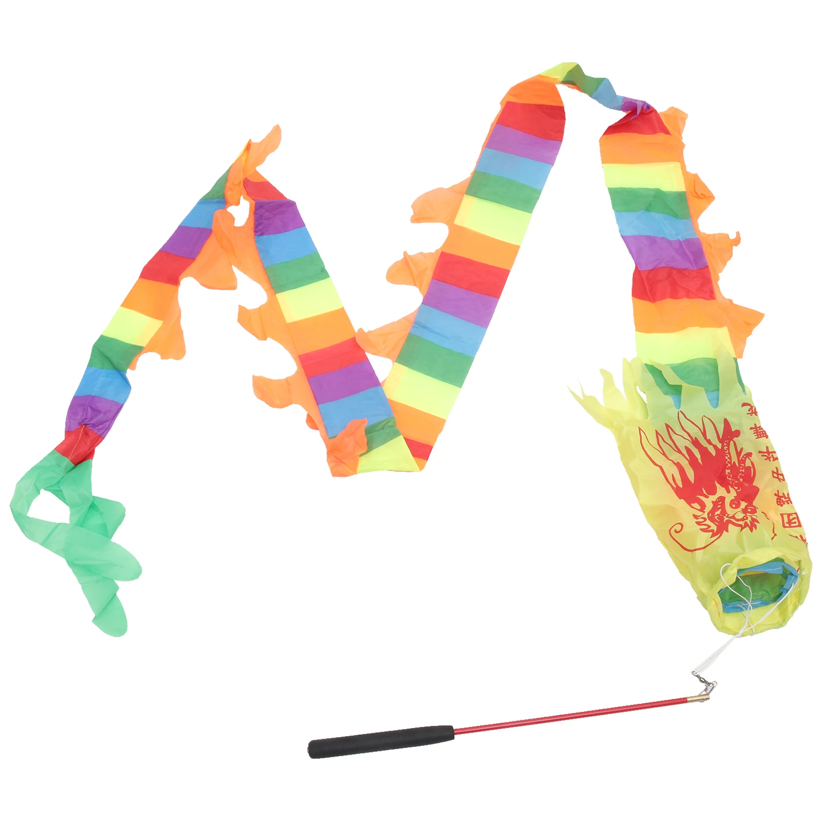 Festival Dragon Ribbon Chinese Dance Streamer Wand Kids Supplies 3D Ribbon Fitness Game Prop For Children Student
Festival Dragon Ribbon Chinese Dance Streamer Wand Kids Supplies 3D Ribbon Fitness Game Prop For Children Student