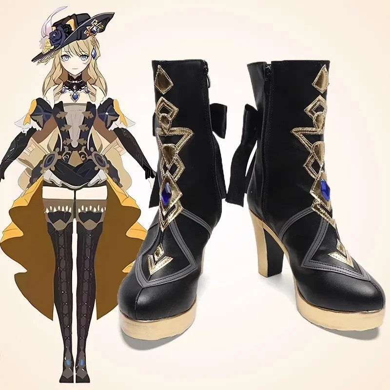 Games Genshin Impact Navia Cosplay Shoes Archon Quests Navia Shoes Wig Halloween Carnival Party Outfit Women Men Role Play Props
Games Genshin Impact Navia Cosplay Shoes Archon Quests Navia Shoes Wig Halloween Carnival Party Outfit Women Men Role Play Props