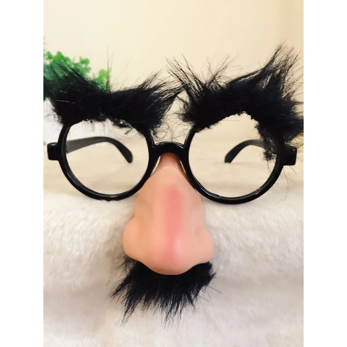 

Body Parts Halloween Props Disquise Glasses Make up Fun Nose and Eyebrow Mustache Colorful