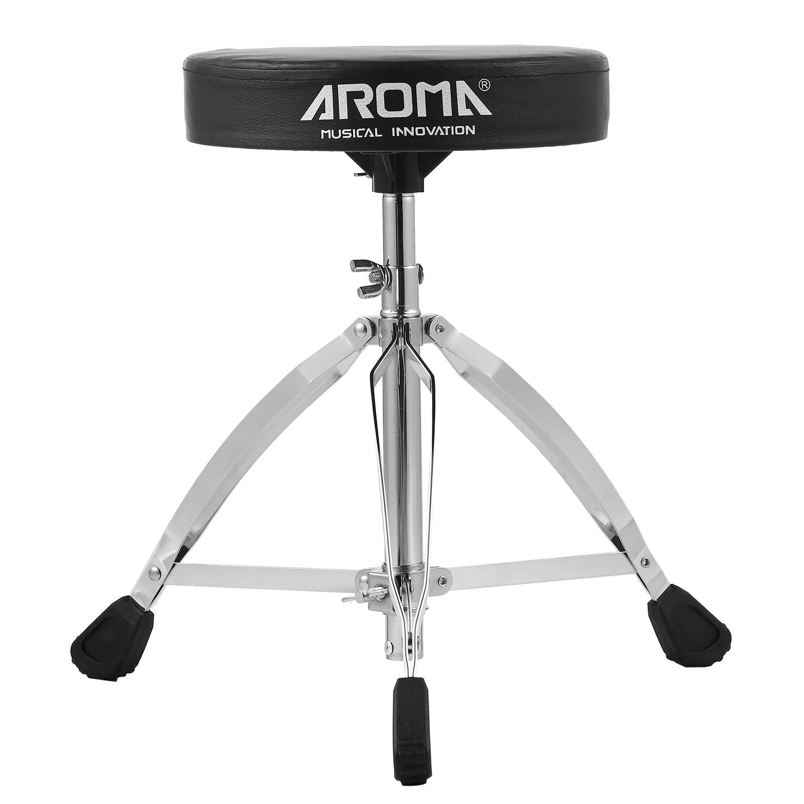 Universal Drum Throne Round Drum Stool Double-braced Stainless Steel Legs Anti-slip 5 Level Adjustable Height for Adult Drummers
Universal Drum Throne Round Drum Stool Double-braced Stainless Steel Legs Anti-slip 5 Level Adjustable Height for Adult Drummers
