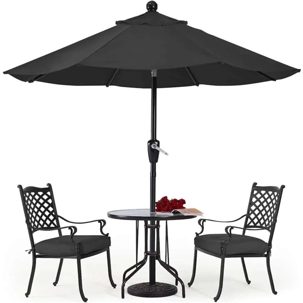 

Прочные зонты для внутреннего дворика, 10 дюймов, темно-серый зонт для бесплатной воздушной палатки и основы, зонтик для внутреннего дворика, уличный садовый зонт, навес, навес