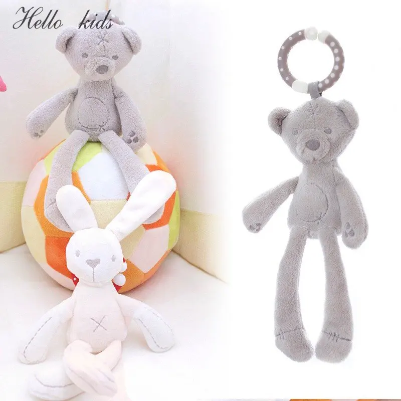 cute Baby Crib Stroller Toy Rabbit Bunny Bear Soft Plush infant Doll Mobile Bed Pram kid Animal Hanging Ring Ring Color Random
cute Baby Crib Stroller Toy Rabbit Bunny Bear Soft Plush infant Doll Mobile Bed Pram kid Animal Hanging Ring Ring Color Random