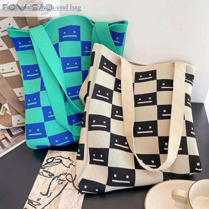 2024 New Women Knitted Shoulder Handbag Women's Versatile Large Capacity Commuter Shopping Sail Bag Luxury Handbags High Quality
2024 New Women Knitted Shoulder Handbag Women's Versatile Large Capacity Commuter Shopping Sail Bag Luxury Handbags High Quality