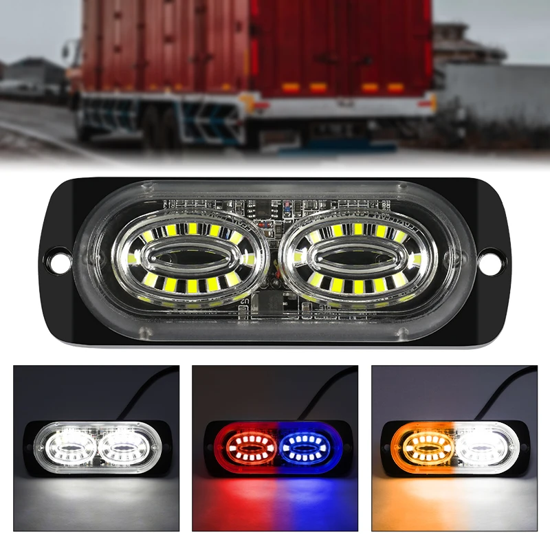 4x24 LED Car Strobe Warning Light Grill Flashing Breakdown Emergency Light Car Truck Trailer Beacon Lamp LED Side Light For Cars
4x24 LED Car Strobe Warning Light Grill Flashing Breakdown Emergency Light Car Truck Trailer Beacon Lamp LED Side Light For Cars