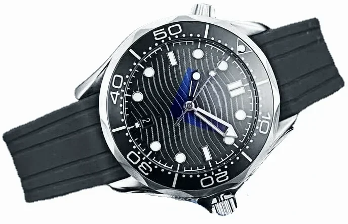 Luxury New Automatic Watch for Men Mechanical Watches Stainless Steel Black Blue Rubber Strap Ceramic Bezel Sapphire Glass Back
Luxury New Automatic Watch for Men Mechanical Watches Stainless Steel Black Blue Rubber Strap Ceramic Bezel Sapphire Glass Back