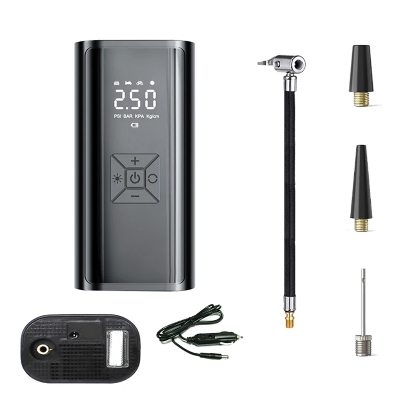 Smart-Auto Stop Wireless Air Inflator Car Tire Pump Compressor Electric Portable
Smart-Auto Stop Wireless Air Inflator Car Tire Pump Compressor Electric Portable