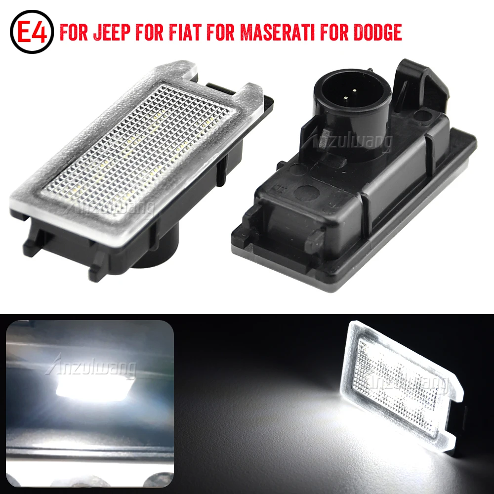 2Pcs For Jeep Grand Cherokee Compass Patriot Fiat 500 Dodge Viper Maserati Levante LED License Plate Light Number Plate Lamp
2Pcs For Jeep Grand Cherokee Compass Patriot Fiat 500 Dodge Viper Maserati Levante LED License Plate Light Number Plate Lamp