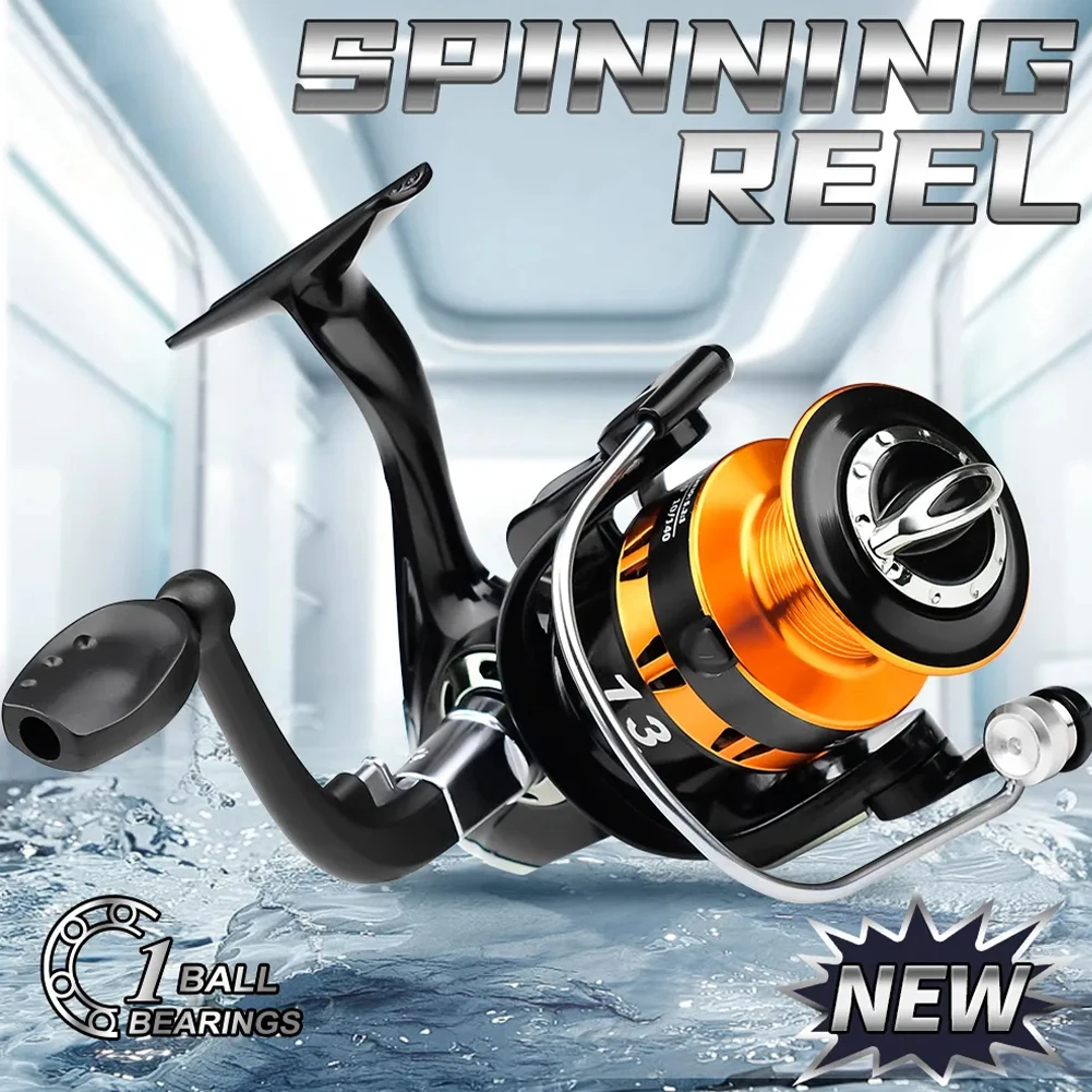 Spinning Reel 1000-3000 Series CNC Aluminum Metal Spool Fishing Reel 5.2:1 Gear Ratio Freshwater Reel Fishing Tackle
Spinning Reel 1000-3000 Series CNC Aluminum Metal Spool Fishing Reel 5.2:1 Gear Ratio Freshwater Reel Fishing Tackle